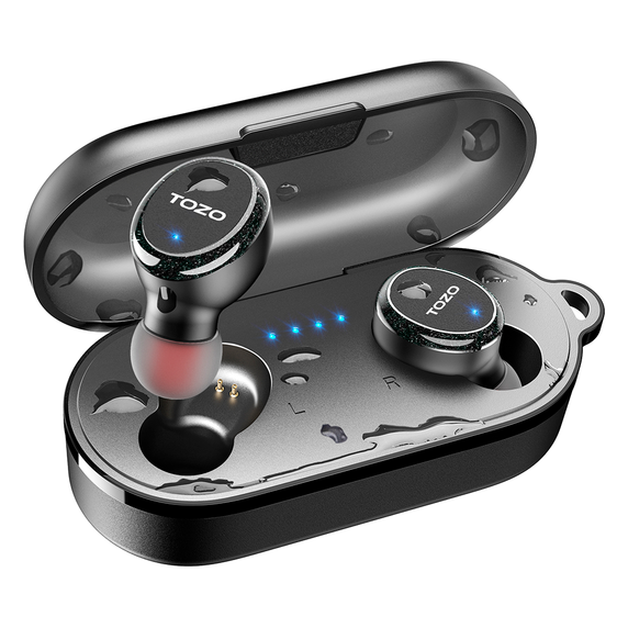 Audífonos True Wireless Con Bluetooth T10s Negro Tozo