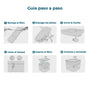 Kit de 5 filtros de repuesto y espuma para fuente de agua Inteligente IMA