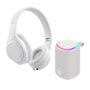 Audífonos Over Ear Bluetooth Con Parlante portátil Blanco Blackbird