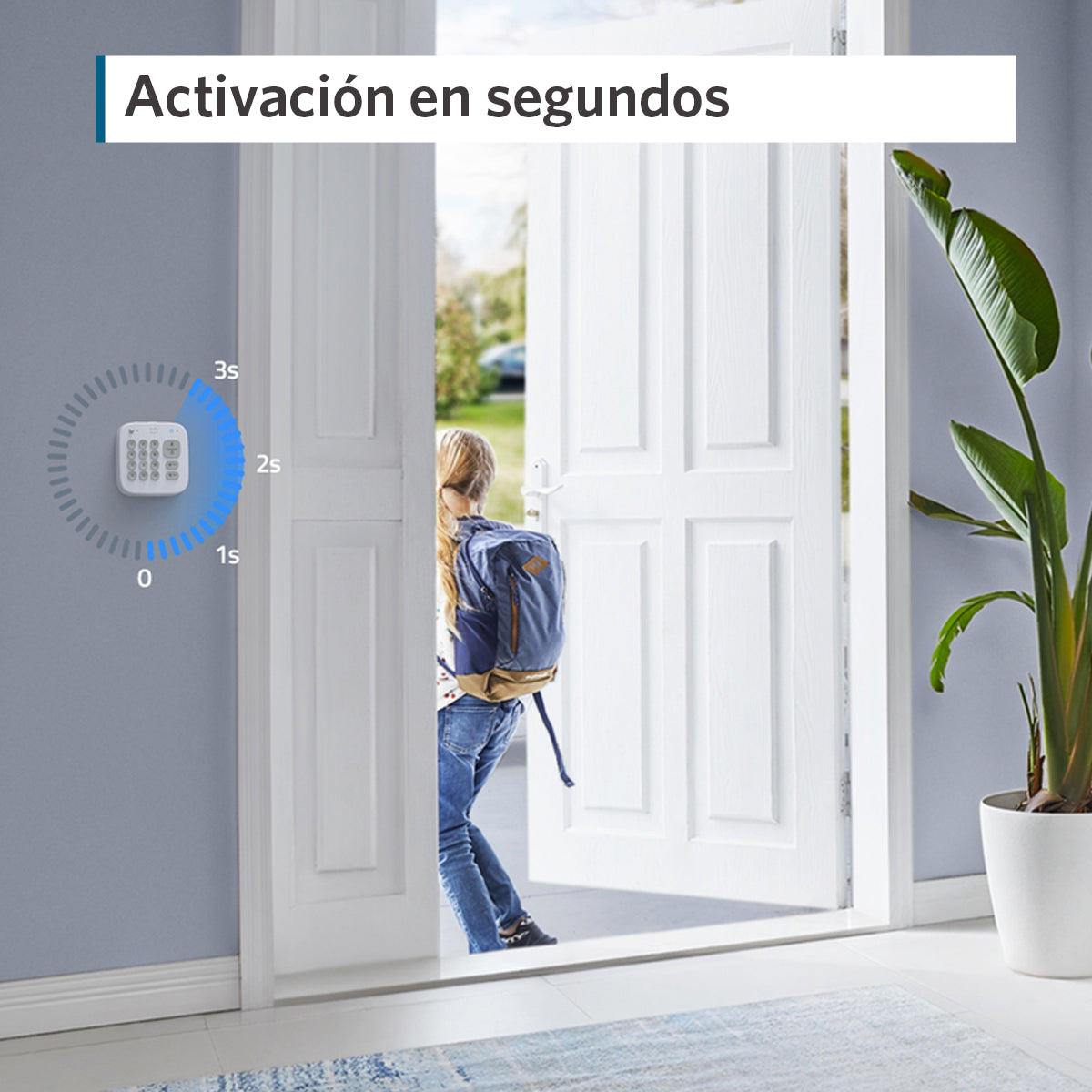 Panel de seguridad inalámbrico Keypad