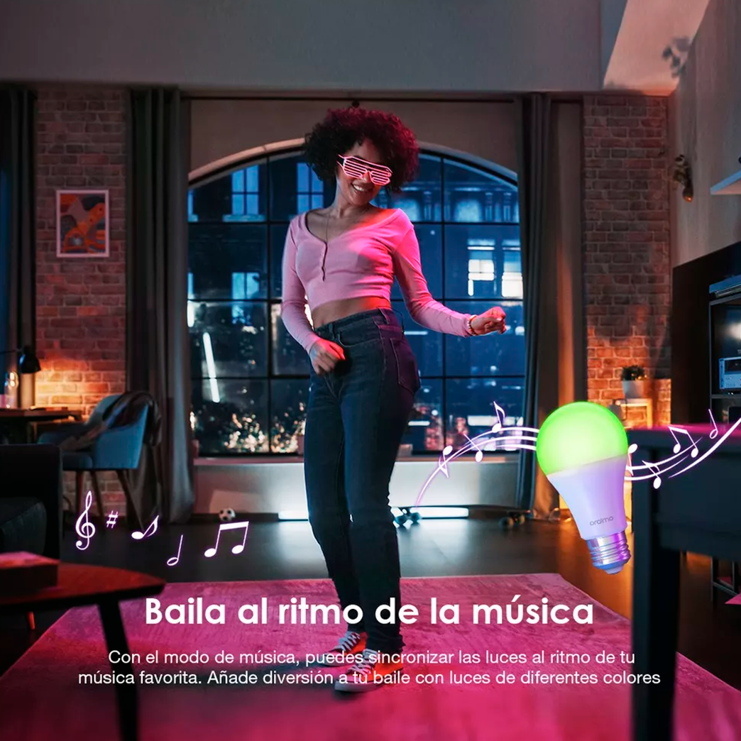 Pack de 2 Ampolletas Inteligentes Oraimo
