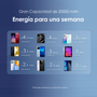 Batería Power Bank 20.000 Negra