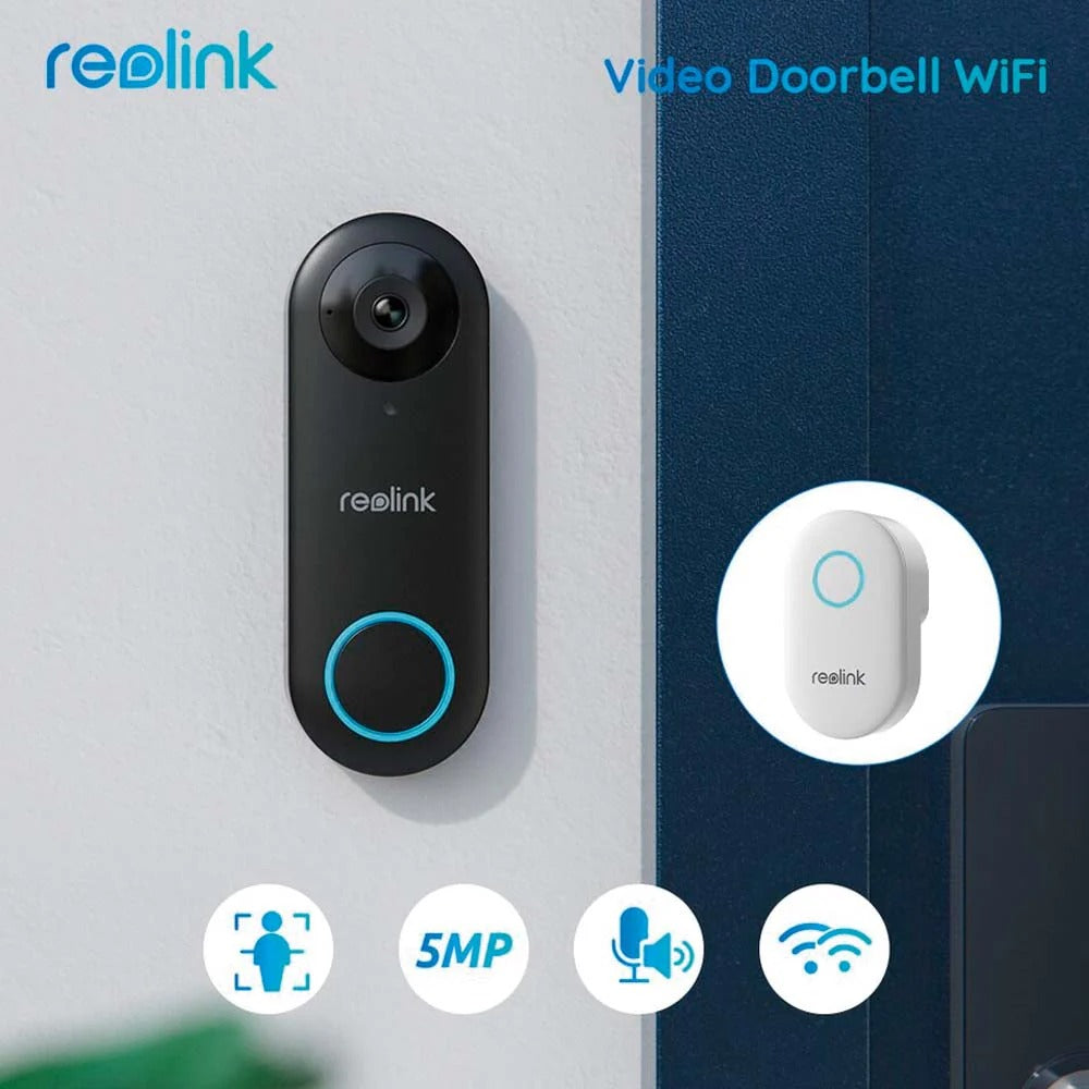 Timbre con Cámara Inteligente WiFi Reolink