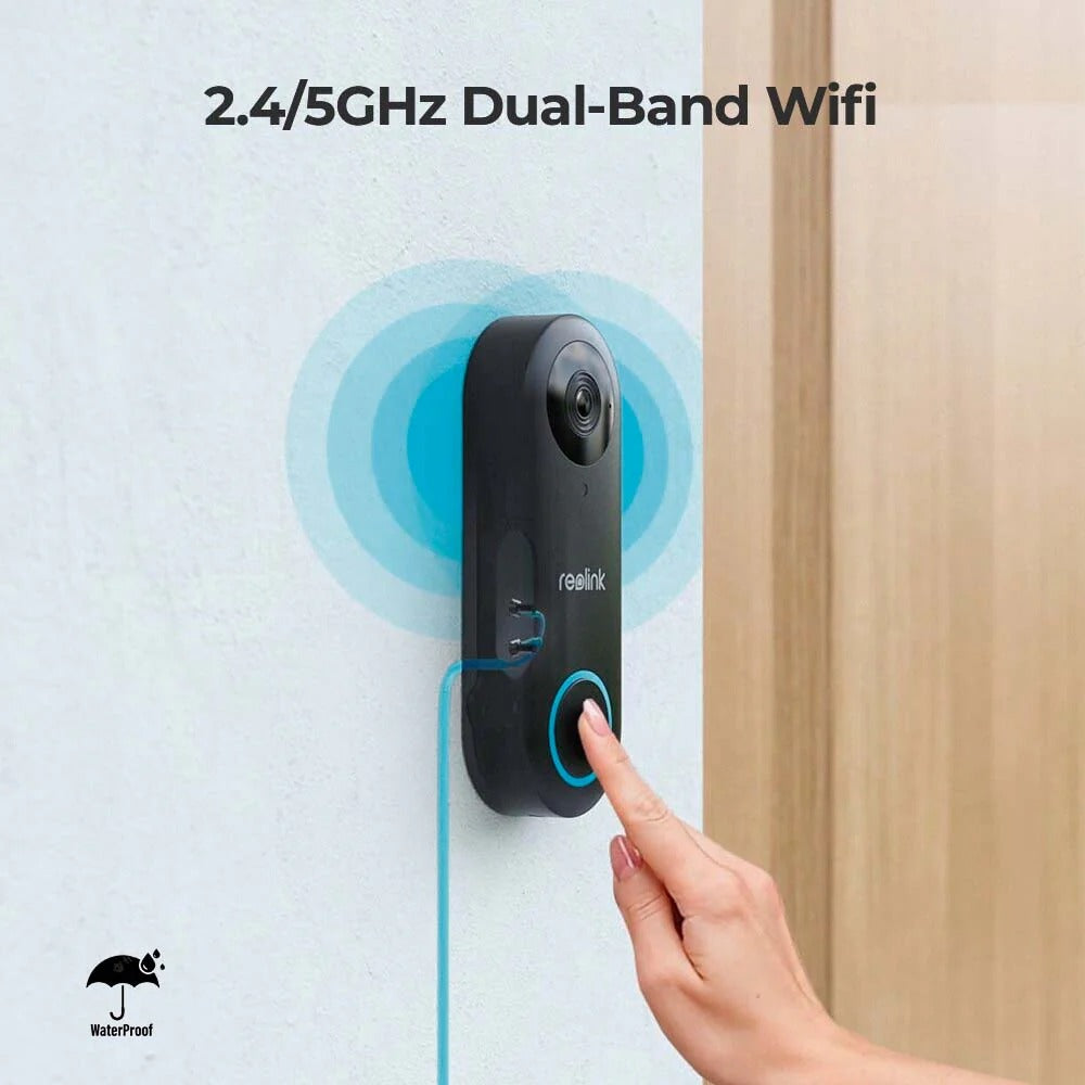 Timbre con Cámara Inteligente WiFi Reolink