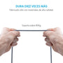 Cable Micro USB PowerLine+ 0.9m Gris