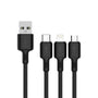 Cable Duraline 2 De Triple Conexión Oraimo USB-C