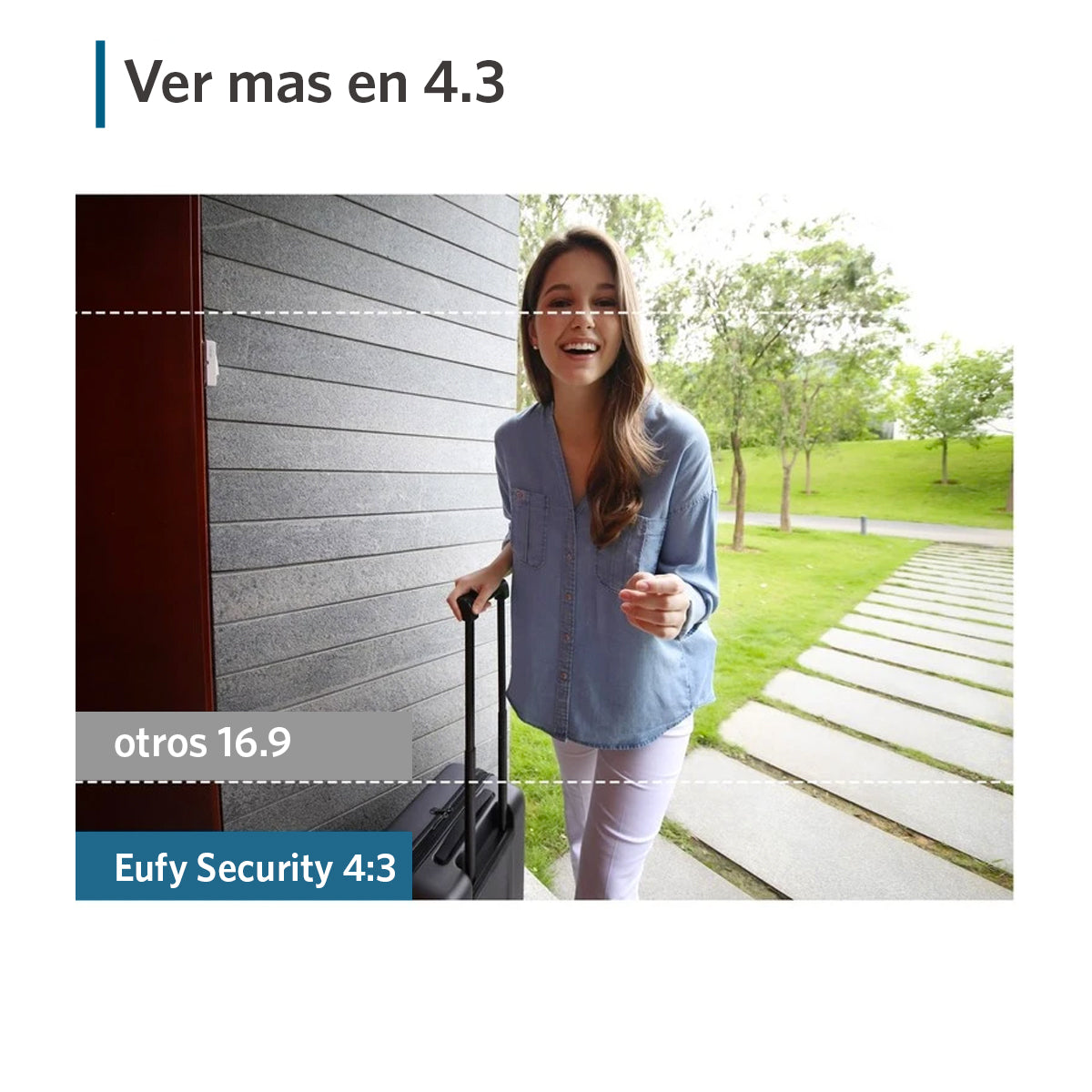 Timbre Inteligente Inalámbrico con Cámara 1080p