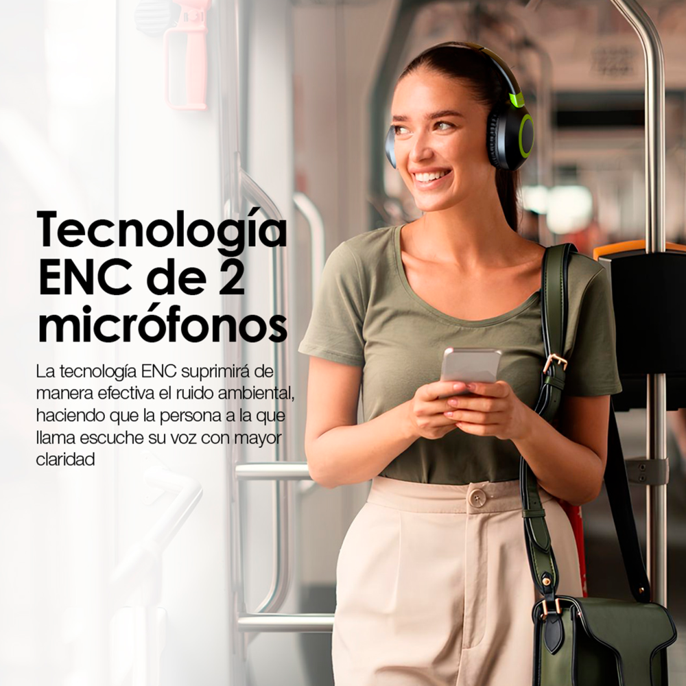 Audífonos Over The Ear BoomPop 2 Oraimo