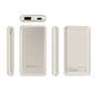 Audífonos Over Ear Bluetooth Con Powerbank Beige Blackbird